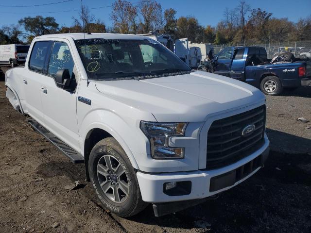 1FTEW1EF8HKD36146 - 2017 FORD F150 WHITE photo 1