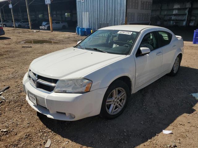 1B3CC5FB0AN141988 - 2010 DODGE AVENGER R/ WHITE photo 2