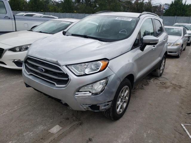 MAJ6P1UL6JC182860 - 2018 FORD ECOSPORT S SILVER photo 2