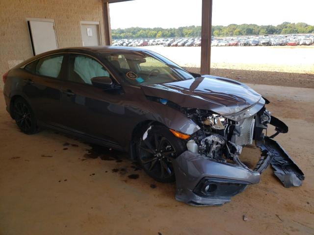 19XFC2F82LE011751 - 2020 HONDA CIVIC SPOR GRAY photo 1