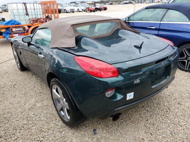 1G2MF35X28Y120469 - 2008 PONTIAC SOLSTICE G GREEN photo 3