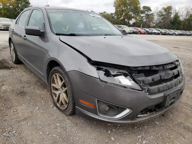 3FAHP0JA2AR332650 - 2010 FORD FUSION SEL GRAY photo 1