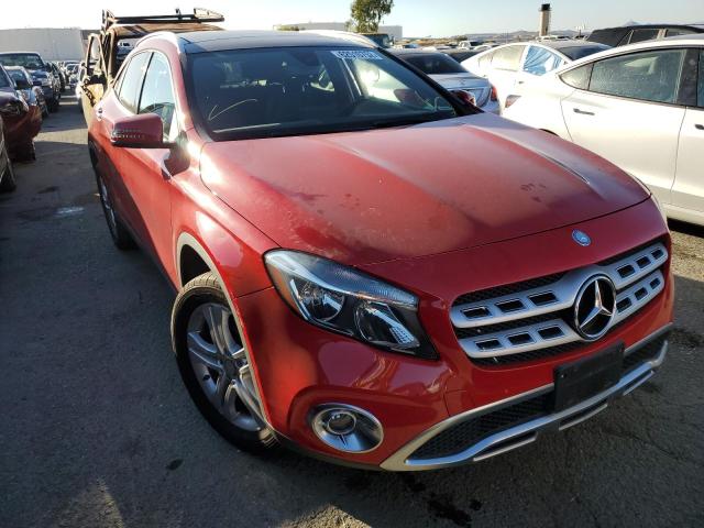 WDCTG4GB6JJ373153 - 2018 MERCEDES-BENZ GLA 250 4M RED photo 1