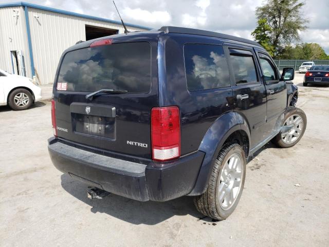 1D4PT4GK5BW541830 - 2011 DODGE NITRO HEAT BLUE photo 4