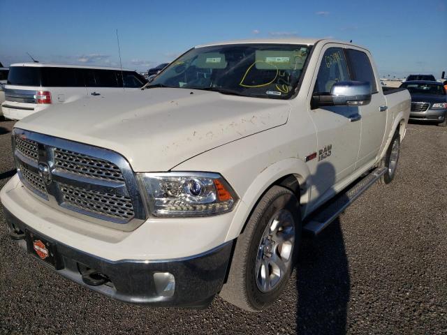 1C6RR6NM8GS243332 - 2016 RAM 1500 LARAM WHITE photo 2