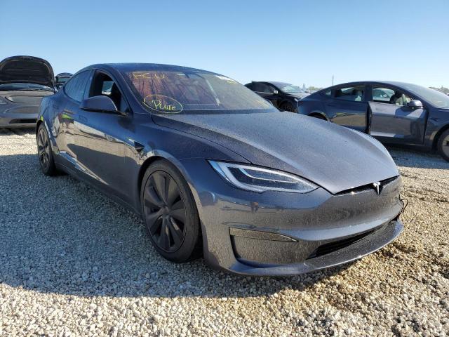 5YJSA1E55MF440917 - 2021 TESLA MODEL S Qara foto 1