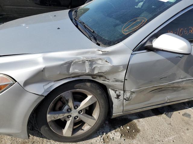 1G1ZC5EU6CF380043 - 2012 CHEVROLET MALIBU 1LT 银色 照片 9