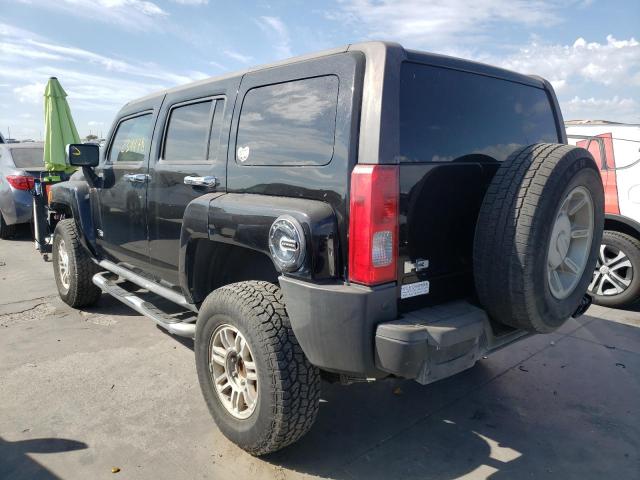 5GTDN13E578249950 - 2007 HUMMER H3 BLACK photo 3