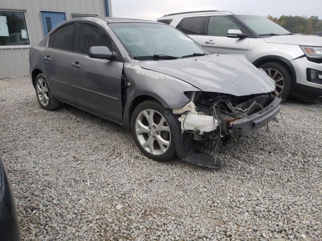 JM1BK12F281843147 - 2008 MAZDA 3 I GRAY photo 1