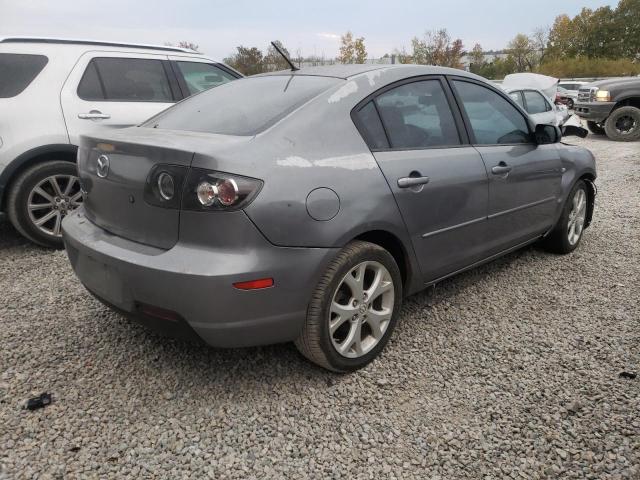 JM1BK12F281843147 - 2008 MAZDA 3 I GRAY photo 4