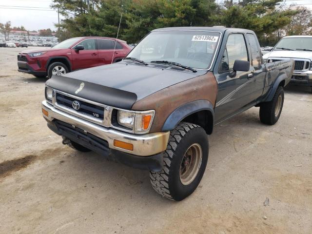 4TAVN13D1RZ181996 - 1994 TOYOTA PICKUP 1/2 GREEN photo 2