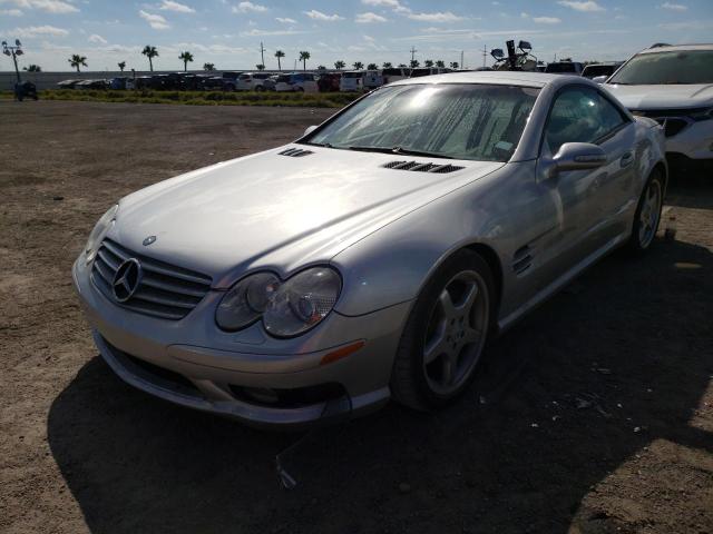 WDBSK75F83F049407 - 2003 MERCEDES-BENZ SL 500R SILVER photo 2