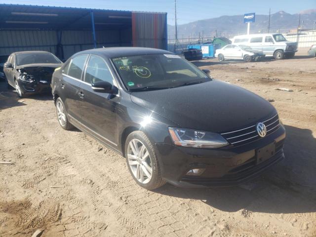 3VWL17AJXHM224909 - 2017 VOLKSWAGEN JETTA SEL BLACK photo 1