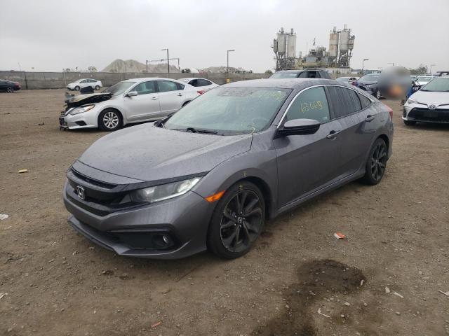 19XFC2E82KE014729 - 2019 HONDA CIVIC SPOR 灰色 照片 2