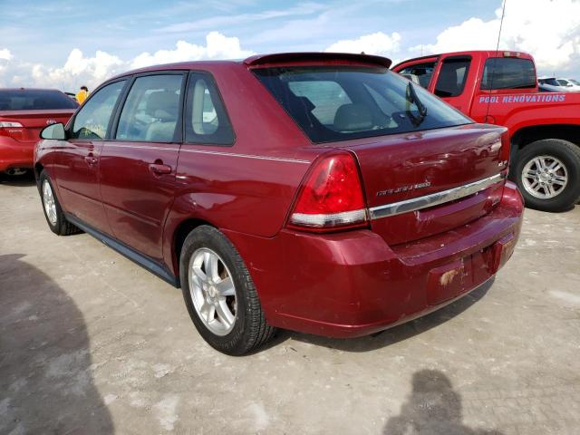 1G1ZT62815F117992 - 2005 CHEVROLET MALIBU MAX 勃艮第红 照片 3