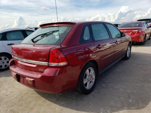 1G1ZT62815F117992 - 2005 CHEVROLET MALIBU MAX 勃艮第红 照片 4