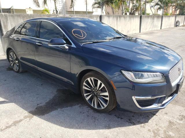 3LN6L5DC6HR653295 - 2017 LINCOLN MKZ SELECT BLUE photo 4