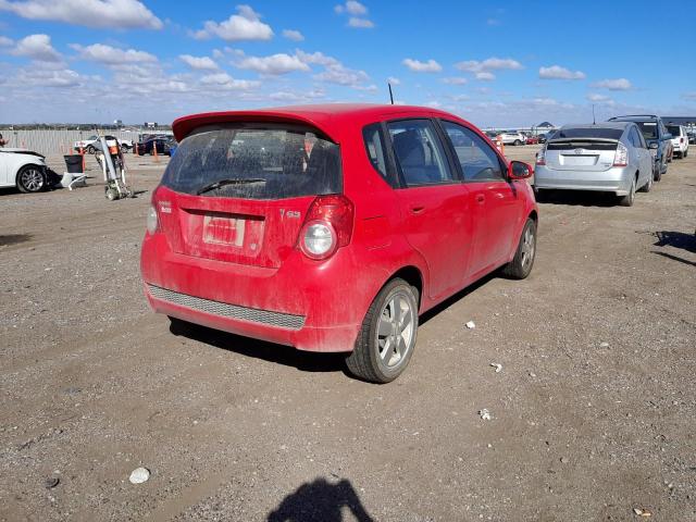 KL2TD66E89B632711 - 2009 PONTIAC G3 RED photo 4