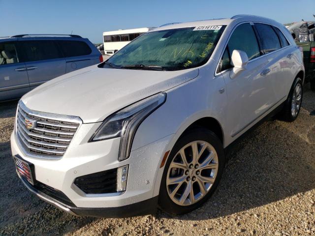 1GYKNGRS5KZ167633 - 2019 CADILLAC XT5 PLATIN WHITE photo 2