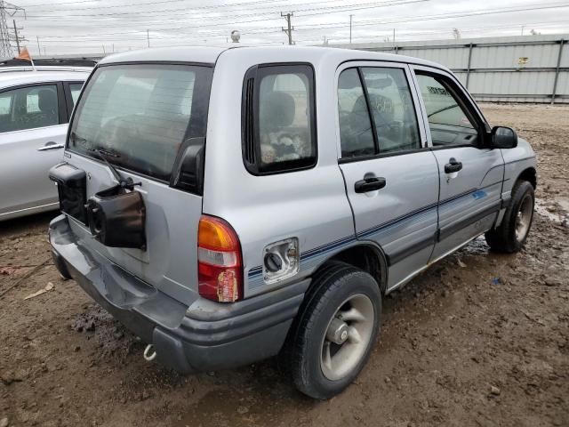 2CNBE13C5X6910133 - 1999 CHEVROLET TRACKER SILVER photo 4