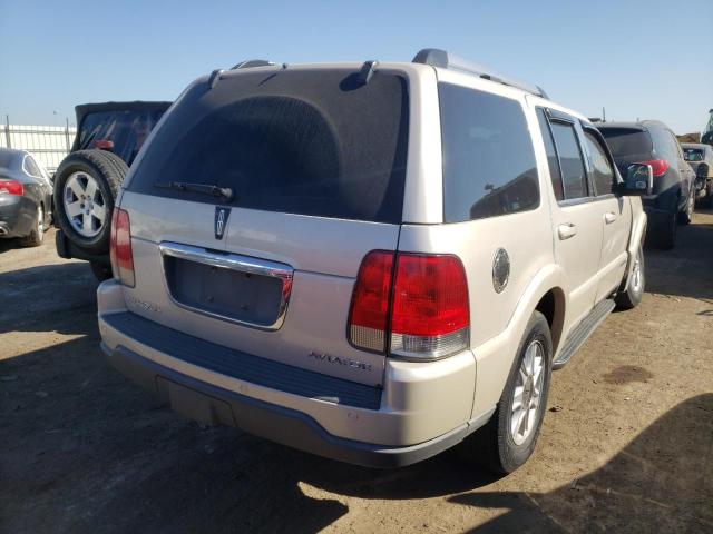 5LMEU88H75ZJ30694 - 2005 LINCOLN AVIATOR 米色 照片 4