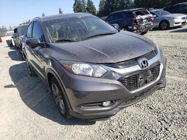 3CZRU6H77GM756684 - 2016 HONDA HR-V EXL GRAY photo 1