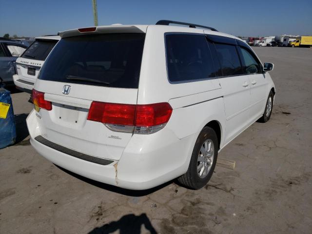 5FNRL3H77AB097296 - 2010 HONDA ODYSSEY EX WHITE photo 4