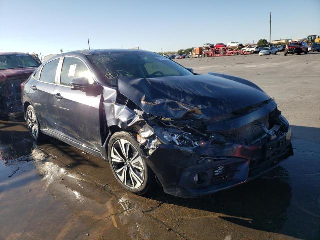 JHMFC1F71JX018512 - 2018 HONDA CIVIC EXL Grafit foto 1