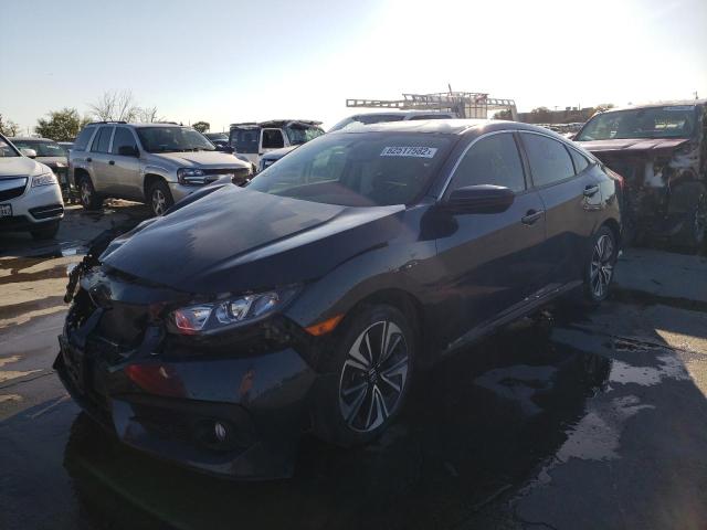 JHMFC1F71JX018512 - 2018 HONDA CIVIC EXL Grafit foto 2