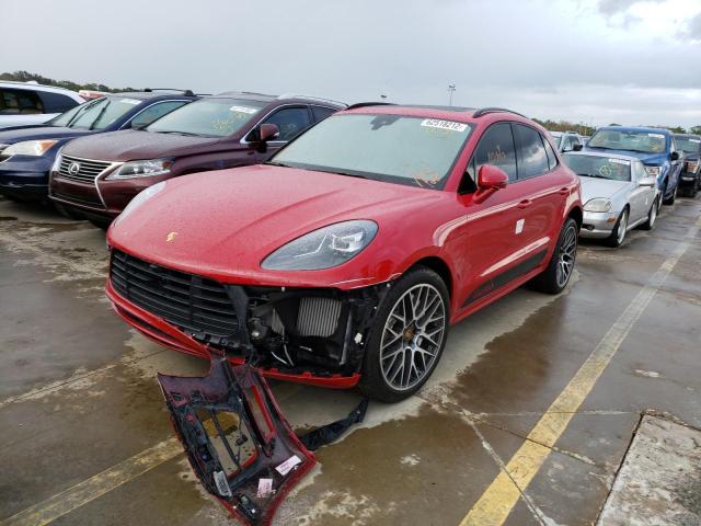 WP1AF2A54LLB60201 - 2020 PORSCHE MACAN TURB RED photo 2