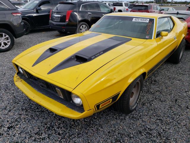 3F05H130905 - 1973 FORD MACH 1 YELLOW photo 2