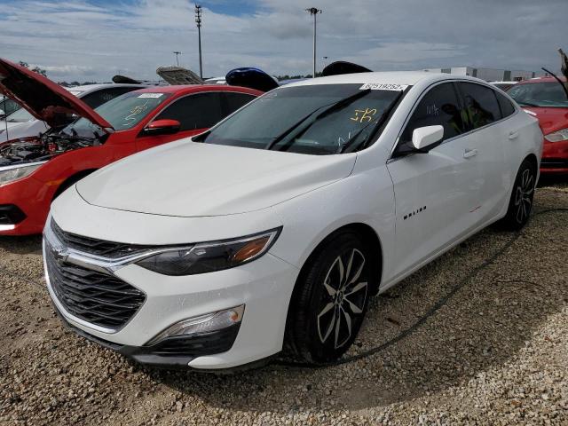 1G1ZG5ST5NF182802 - 2022 CHEVROLET MALIBU RS WHITE photo 2