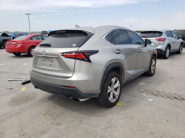 JTJBARBZXH2119094 - 2017 LEXUS NX 200T BA GRAY photo 4