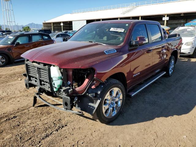 1C6SRFFTXMN504669 - 2021 RAM 1500 BIG H MAROON photo 2