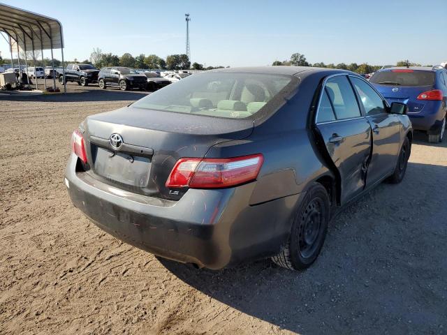 4T1BE46K57U524981 - 2007 TOYOTA CAMRY CE GRAY photo 4