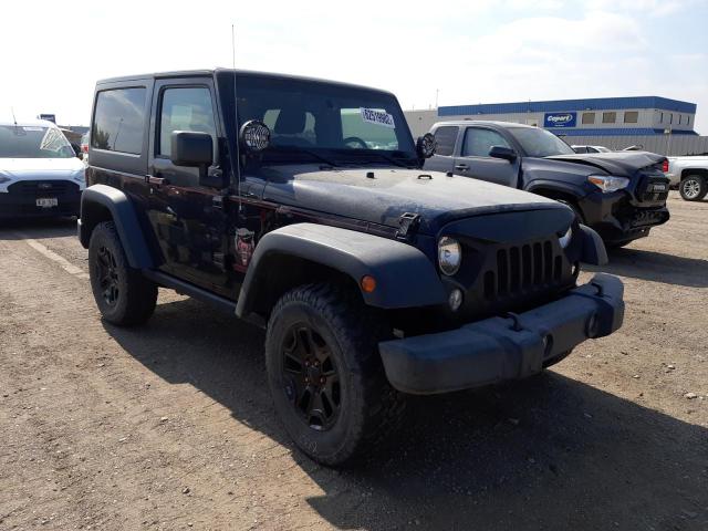 1C4AJWAG3FL702370 - 2015 JEEP WRANGLER S BLACK photo 1