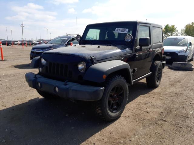 1C4AJWAG3FL702370 - 2015 JEEP WRANGLER S BLACK photo 2