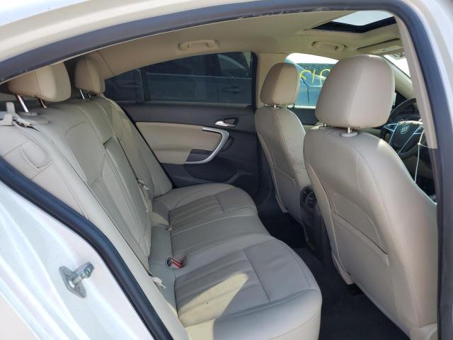 2G4GR5EK1C9154525 - 2012 BUICK REGAL WHITE photo 6
