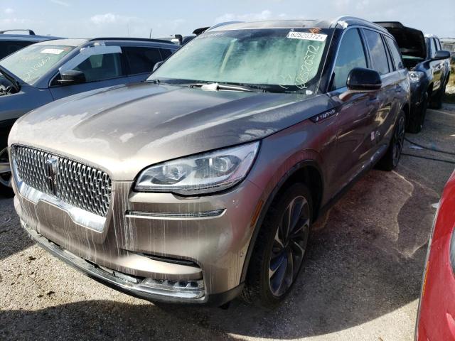 5LM5J7XCXLGL31927 - 2020 LINCOLN AVIATOR RE 灰色 照片 2