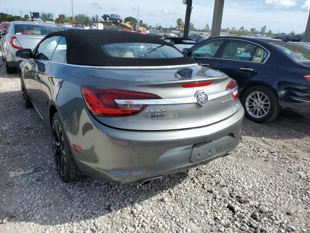 W04WH3N54HG012626 - 2017 BUICK CASCADA PR GRAY photo 3