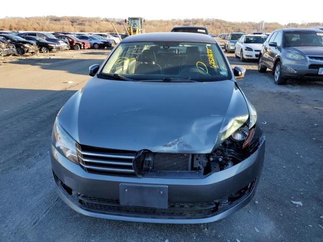 1VWBP7A32CC072923 - 2012 VOLKSWAGEN PASSAT SE GRAY photo 5