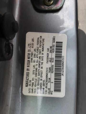 JN1AZ36A96M457213 - 2006 NISSAN 350Z ROADS GRAY photo 10