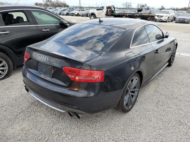 WAUVVAFRXAA005539 - 2010 AUDI S5 PRESTIG BLACK photo 4