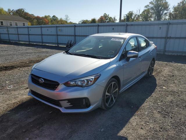 4S3GKAM62N3607553 - 2022 SUBARU IMPREZA SP SILVER photo 2