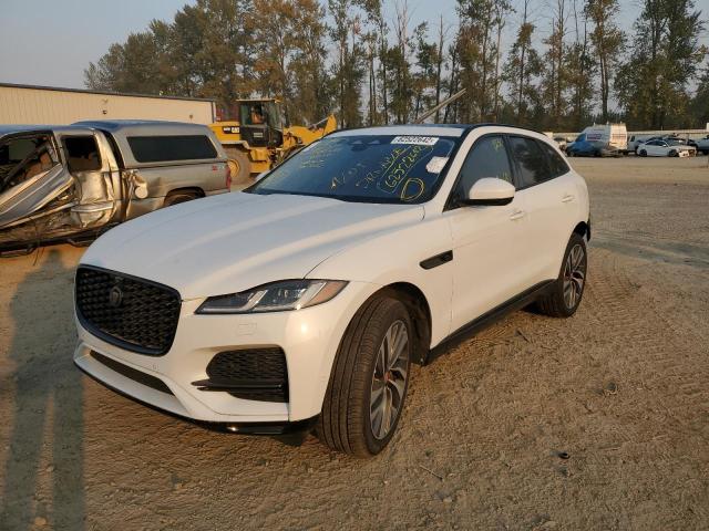 SADCJ2EUXMA665588 - 2021 JAGUAR F-PACE S WHITE photo 2