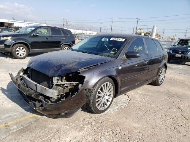 WAUHF78P37A184055 - 2007 AUDI A3 2 GRAY photo 2