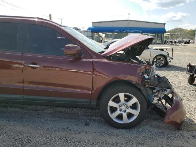 5NMSH73E18H222589 - 2008 HYUNDAI SANTA FE S MAROON photo 9