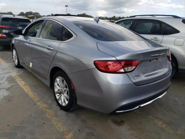 1C3CCCCB6FN645755 - 2015 CHRYSLER 200 C SILVER photo 3