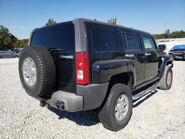 5GTDN136068170399 - 2006 HUMMER H3 BLACK photo 4