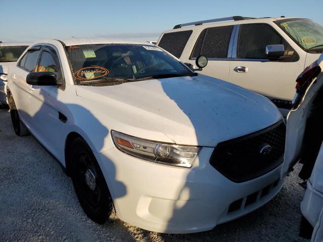 1FAHP2M82DG212993 - 2013 FORD TAURUS POL WHITE photo 1